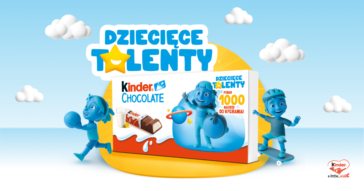 Promocja Kinder Chocolate - Dziecięce Talenty